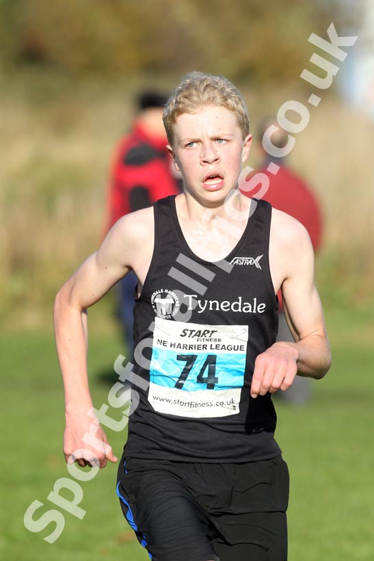 Blue 74 Jon Currie, North East Harrier League, Sunderland